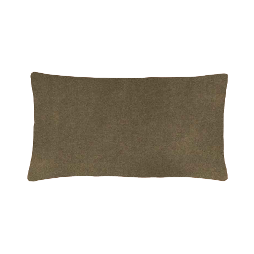 Pillow - 12x16 Smoky Grey Brown Velvet