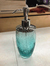 Soap Dispenser - Cracked Light Blue