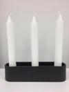 Candle Holder - Matte Black