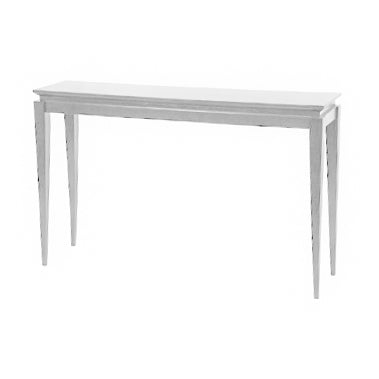 Console - Saigon White - 48"
