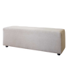Bench - Cream Fabric - 19x53