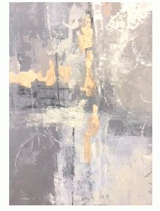 Art - Gold Fusion Large 42" X 62" CLEARED