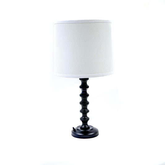 Table Lamp - Spinal Black