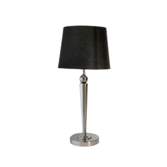 Table Lamp - Cone & Ball Brushed Chrome