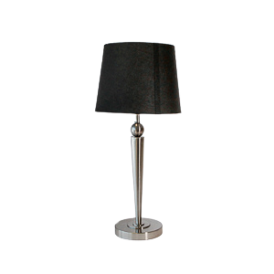 Table Lamp - Cone & Ball Brushed Chrome