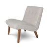 Accent Chair - Fifi Oatmeal Wood Leg