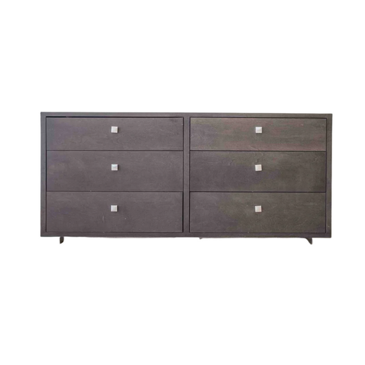 Dresser - Charcoal 6 Drawers - 21x68