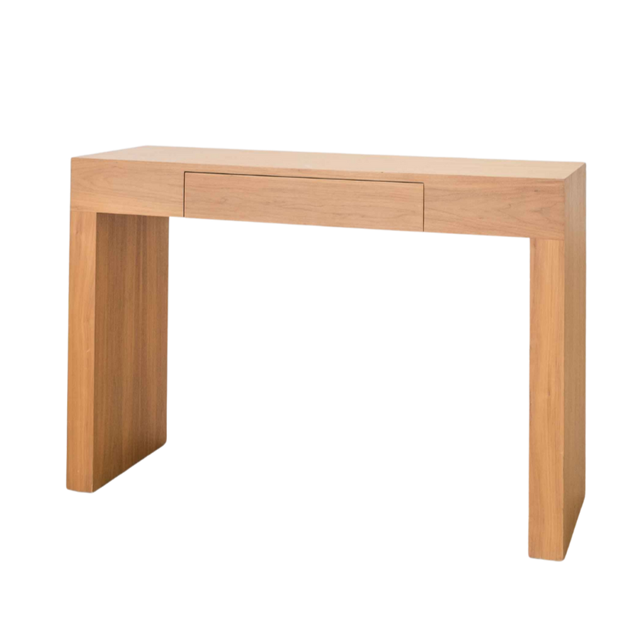 Console - Wood 1 Drawer Walnut - 44"