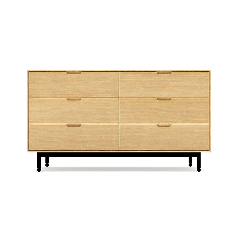 Dresser - Munro 6 Drawer White Oak