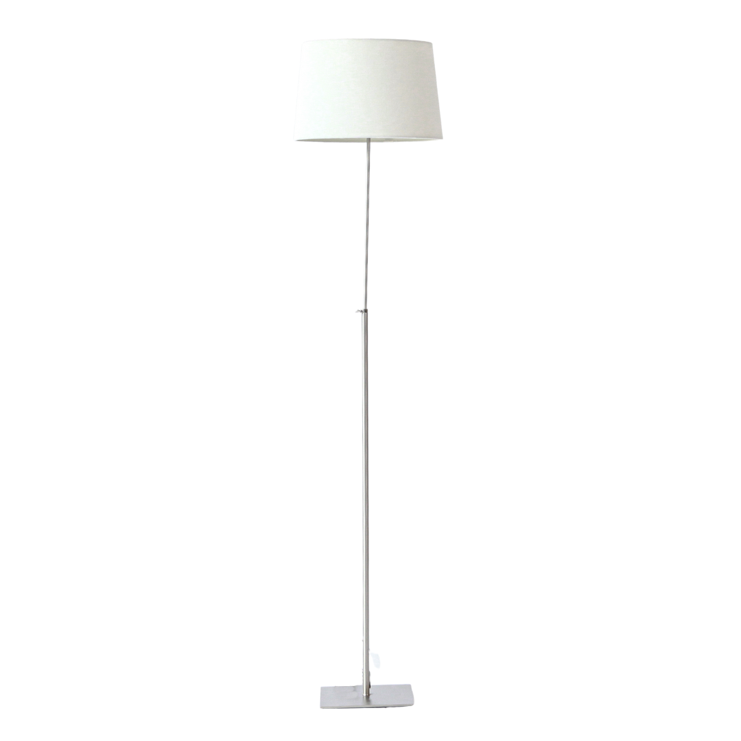 Floor Lamp - Chrome Simple Square Base