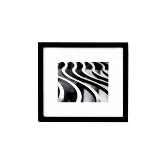 Art - B&W - Steel Waves - SMALL - CLEARED 13" x 17"