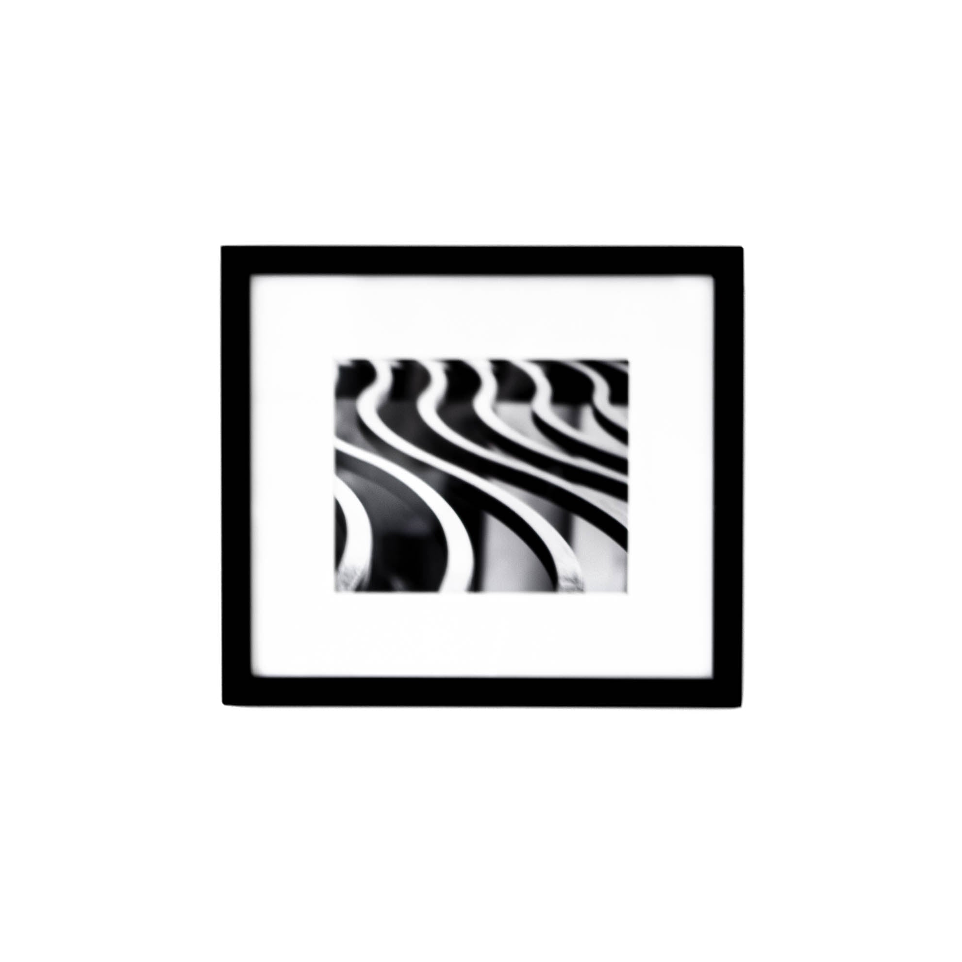 Art - B&W - Steel Waves - SMALL - CLEARED 13" x 17"