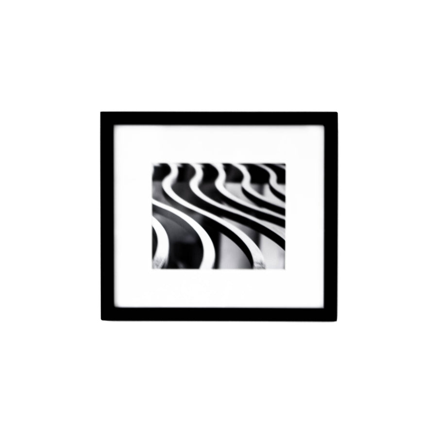 Art - B&W - Steel Waves - SMALL - CLEARED 13" x 17"