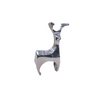 Candle Holder - Deer Angular Chrome