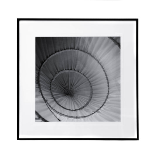 Art - Fluff B&W Swirl Small 24" X 24" CLEARED