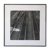 Art - B&W Train Tracks - Small - CLEARED 24" X 24"