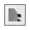 Art - Fluff B&W Architectural Waffle Building Small 24" X 24" CLEARED