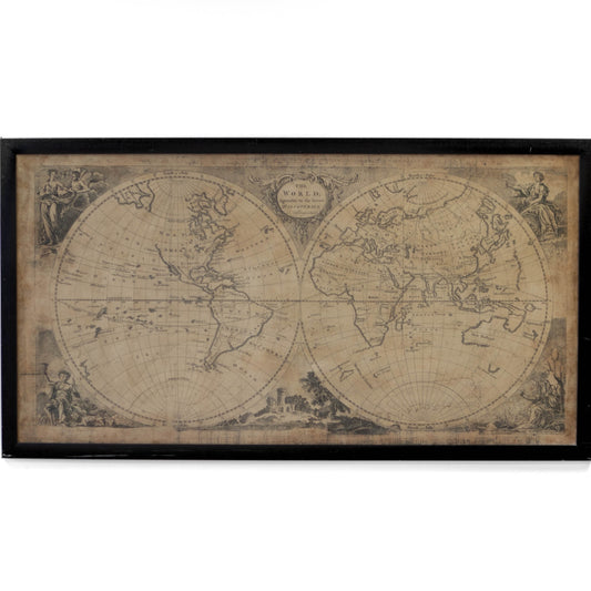 Art - World Discoveries Map Large 48" X 25" CLEARED