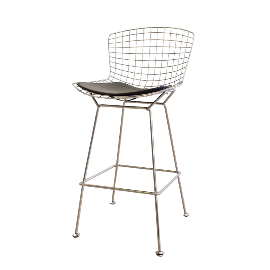Counter Stool - Bertoia Metal Grid Chrome
