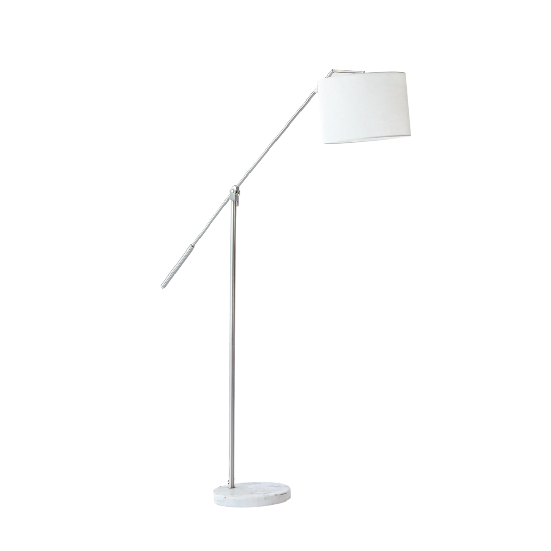 Floor Lamp - Cantilever Arm Marble Base