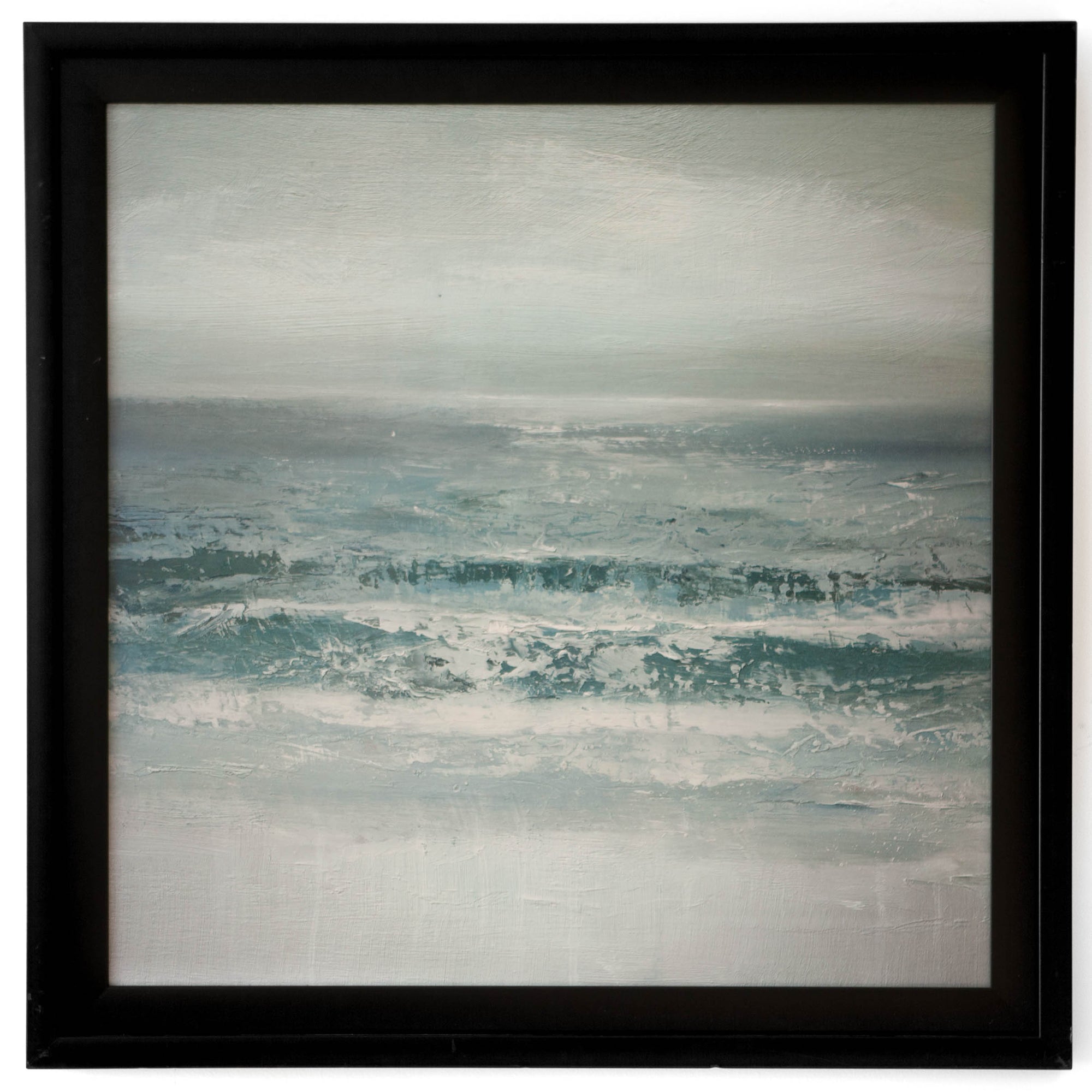 Art - Waves Blue Green Medium 30" X 30" CLEARED