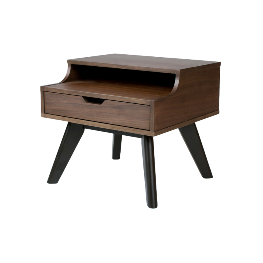 Nightstand -  Paige 2 Tier Flare Leg