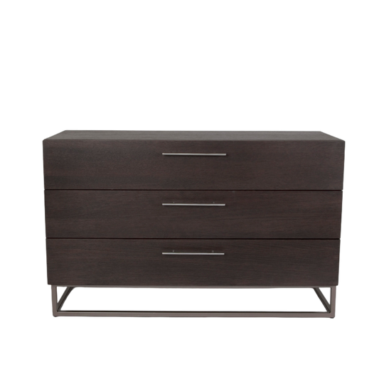 Dresser -Miles 3 Drawer Brushed Legs