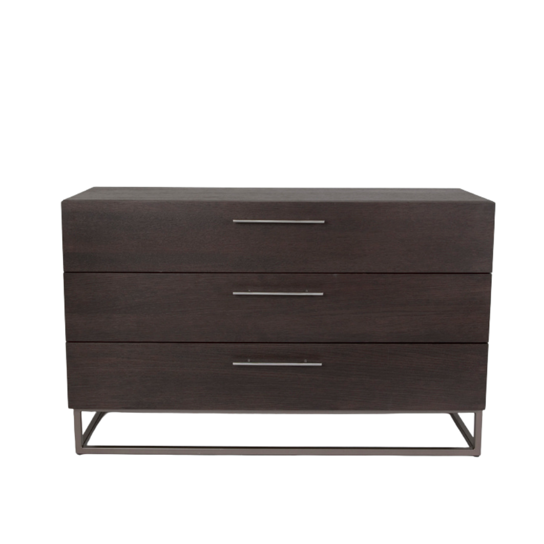Dresser -Miles 3 Drawer Brushed Legs