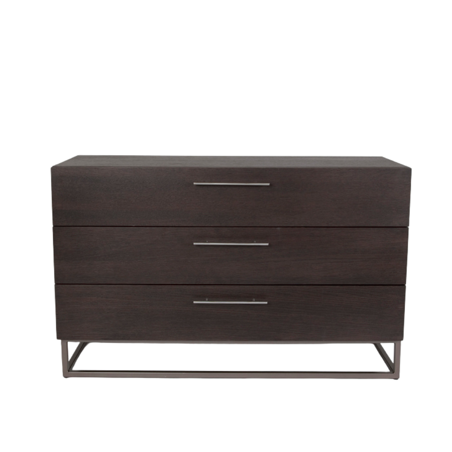 Dresser -Miles 3 Drawer Brushed Legs