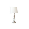 Table Lamp - Brushed Metal Glass Ball