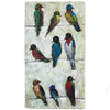 Art - Colourful Birds 1 Medium 20" X 36" CLEARED