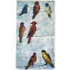 Art - Colourful Birds 2 Medium 20" X 36" CLEARED