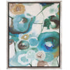 Art - Sapphire Blooms 1 Small 21" X 26" CLEARED