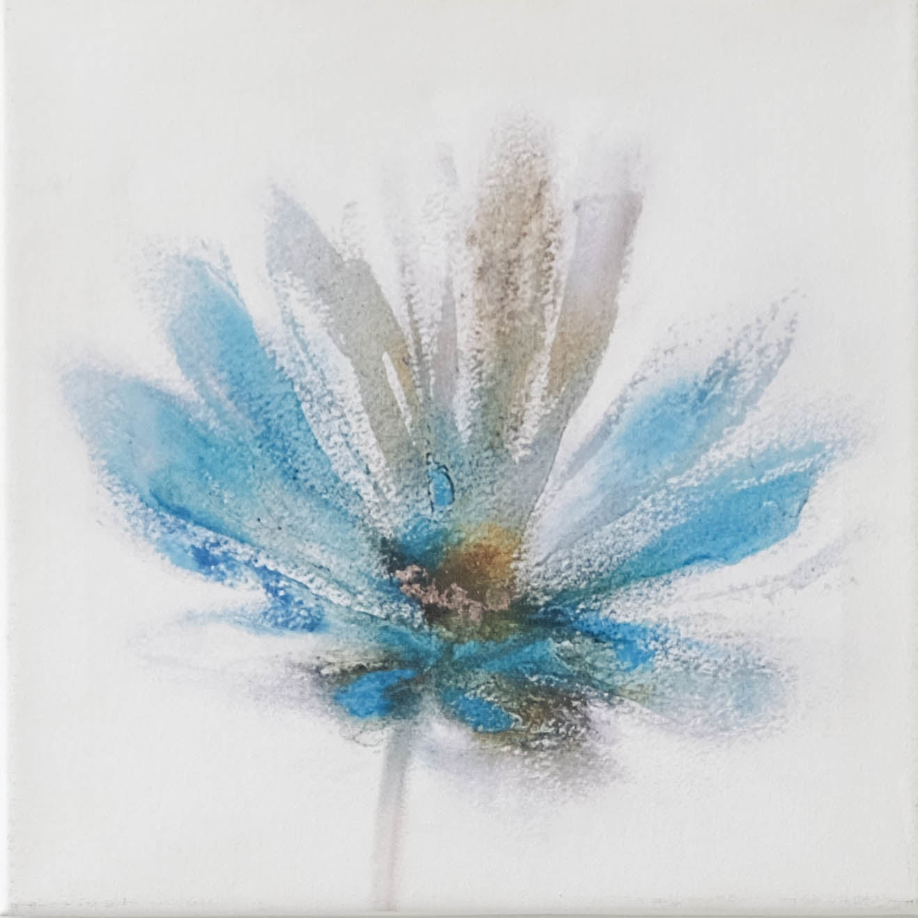 Art - Teal Breeze 1 - Small - CLEARED 14" X 14"