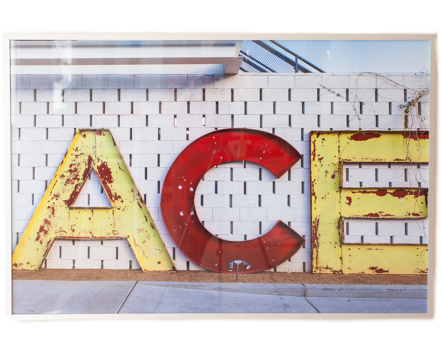 Art - ACE Red Yellow Large 48" X 32" CLEARED