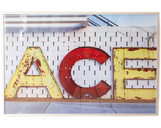 Art - ACE Red Yellow Large 48" X 32" CLEARED