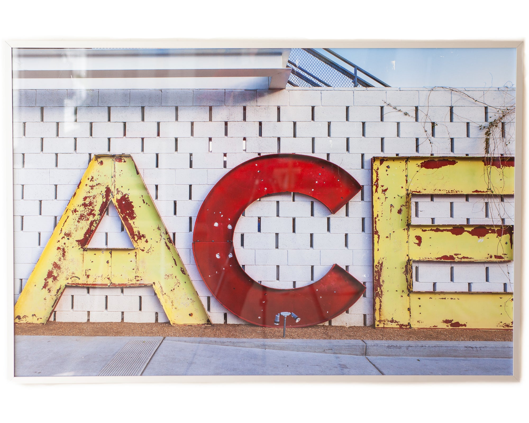 Art - ACE Red Yellow Large 48" X 32" CLEARED