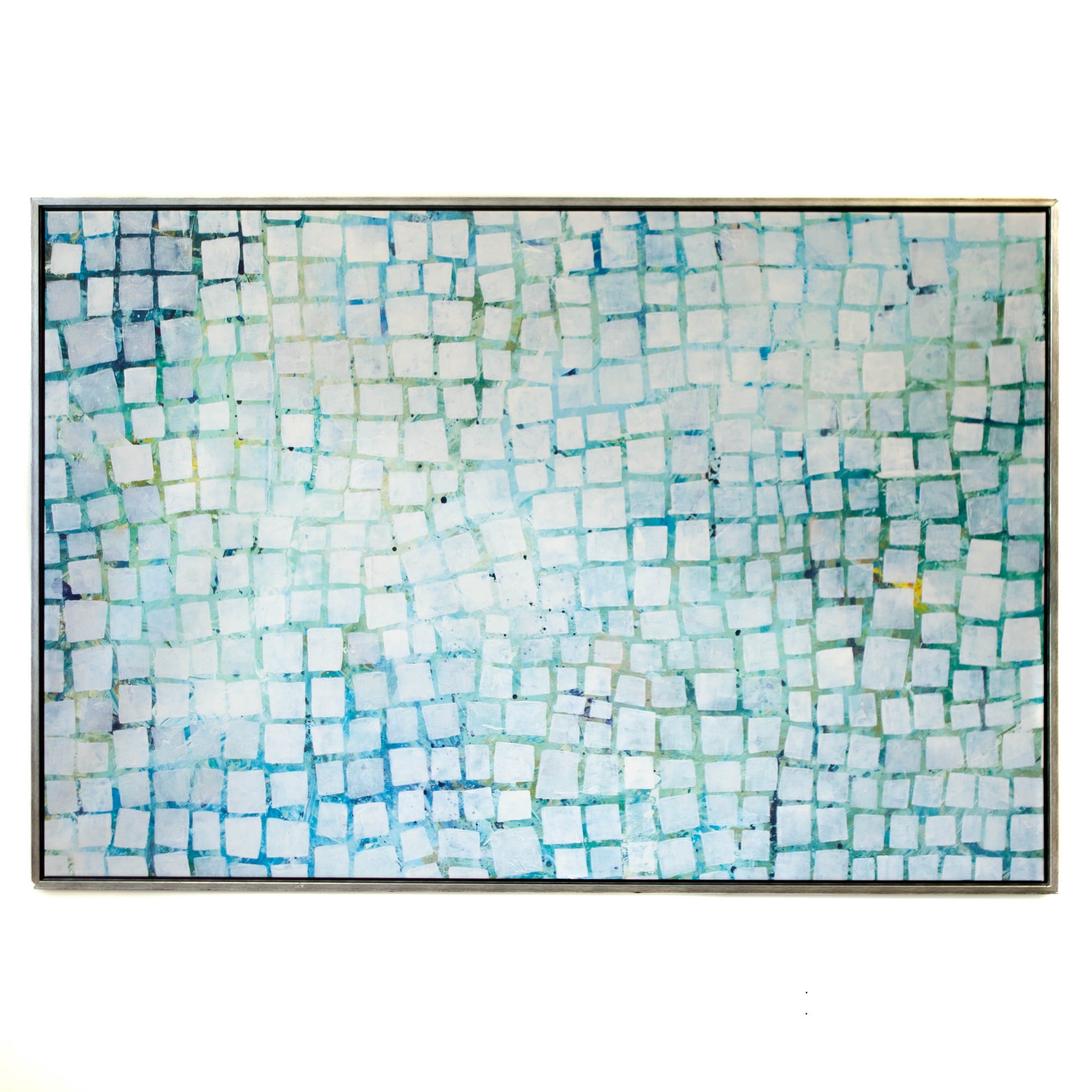 Art - Morning Swim Blue Large 72" X 48" CLEARED