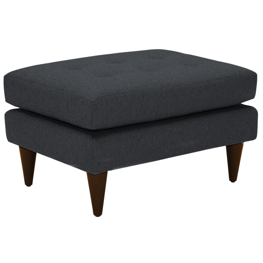 Ottoman - Elliot Dark Grey Tufted JB