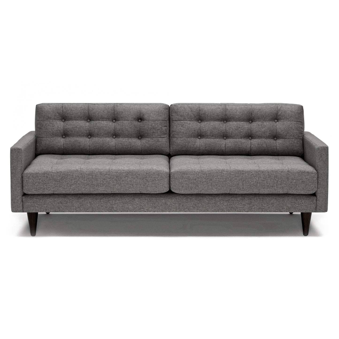 Sofa - Elliot Dark Grey Tufted JB Loveseat 74"
