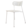 Office Chair - Gloss White Metal