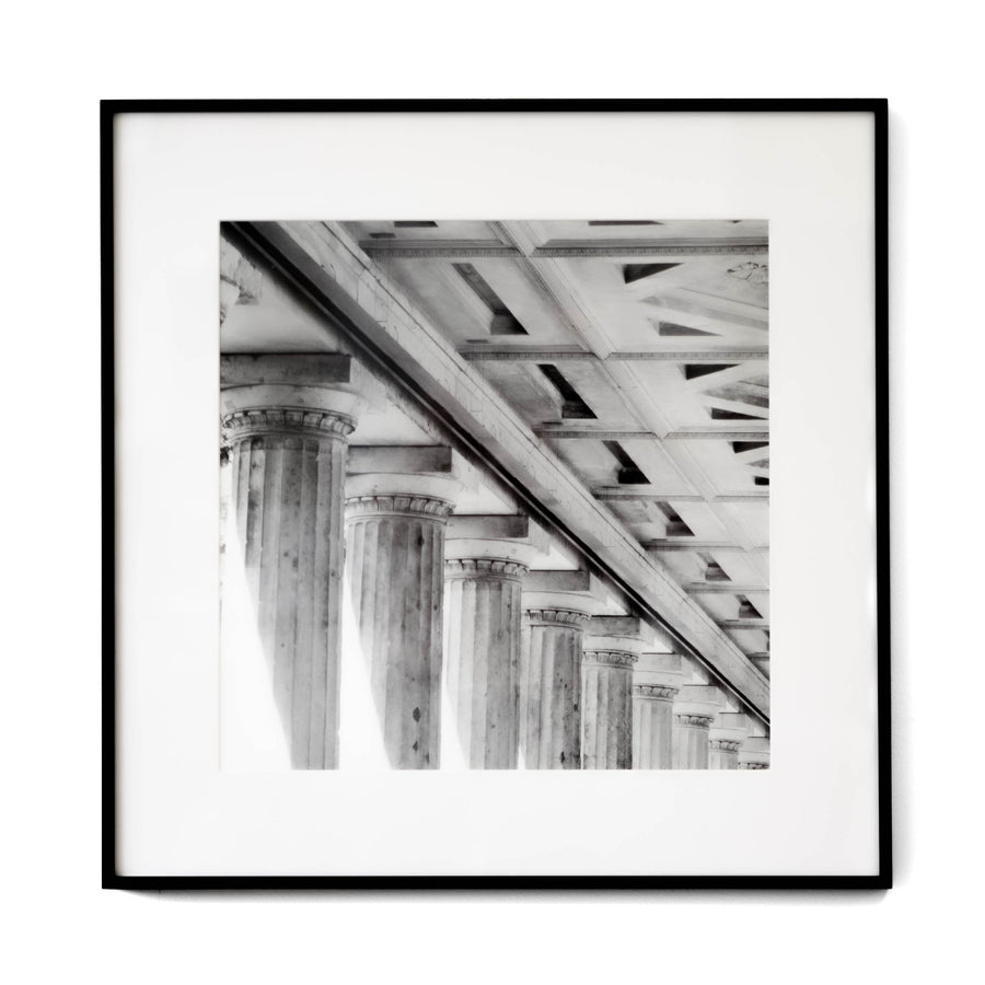 Art - B&W - Roman Columns - SMALL - CLEARED 20" X 20"