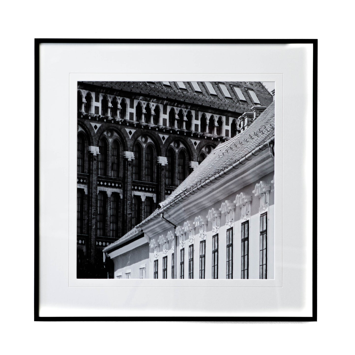Art - B&W Victorian Arches - Small - CLEARED 20" X 20"