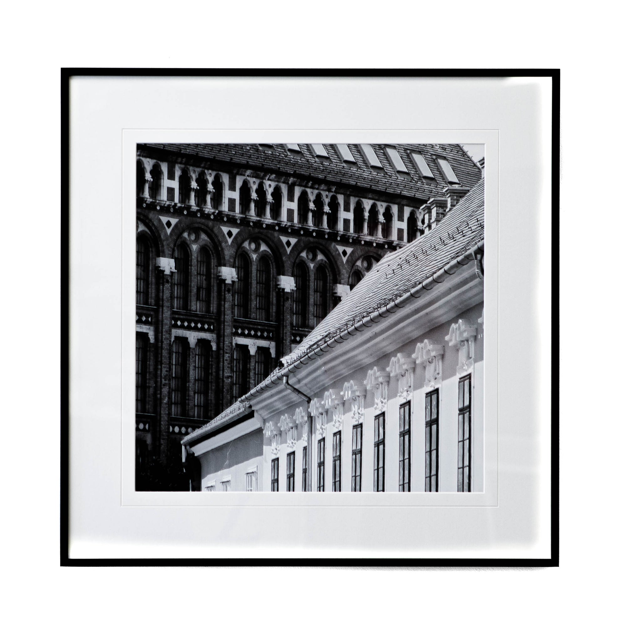 Art - B&W Victorian Arches - Small - CLEARED 20" X 20"