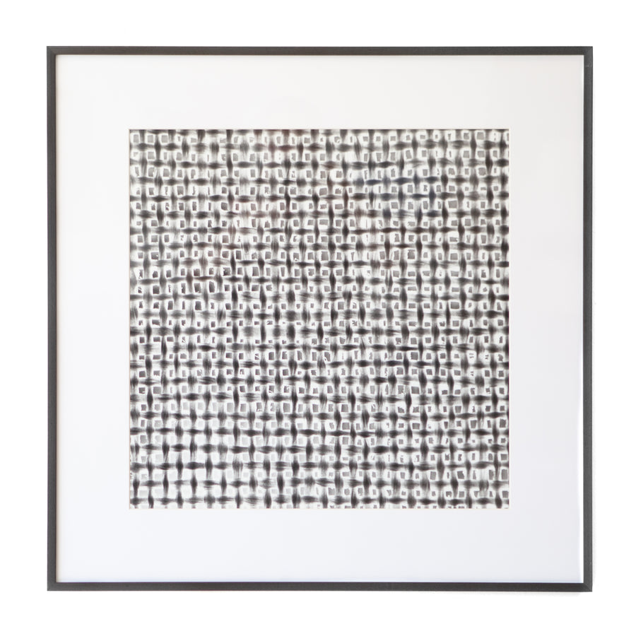 Art - B&W Micro Weave - Small - CLEARED 20" X 20"
