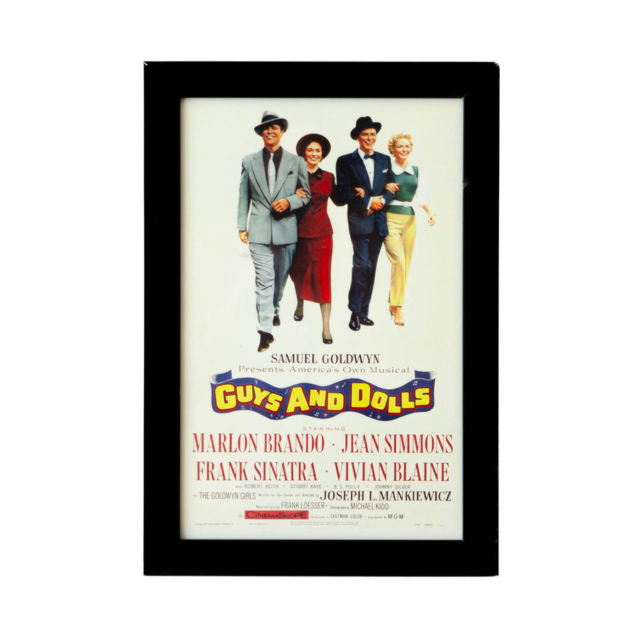 Art - Movie Poster "Guys and Dolls" - Small - NOT CLEARED 13" X 19"