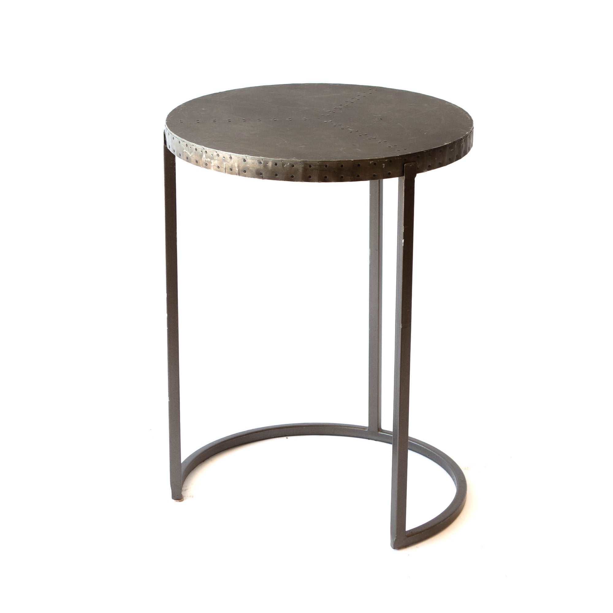 End Table - Nesting Industrial Metal