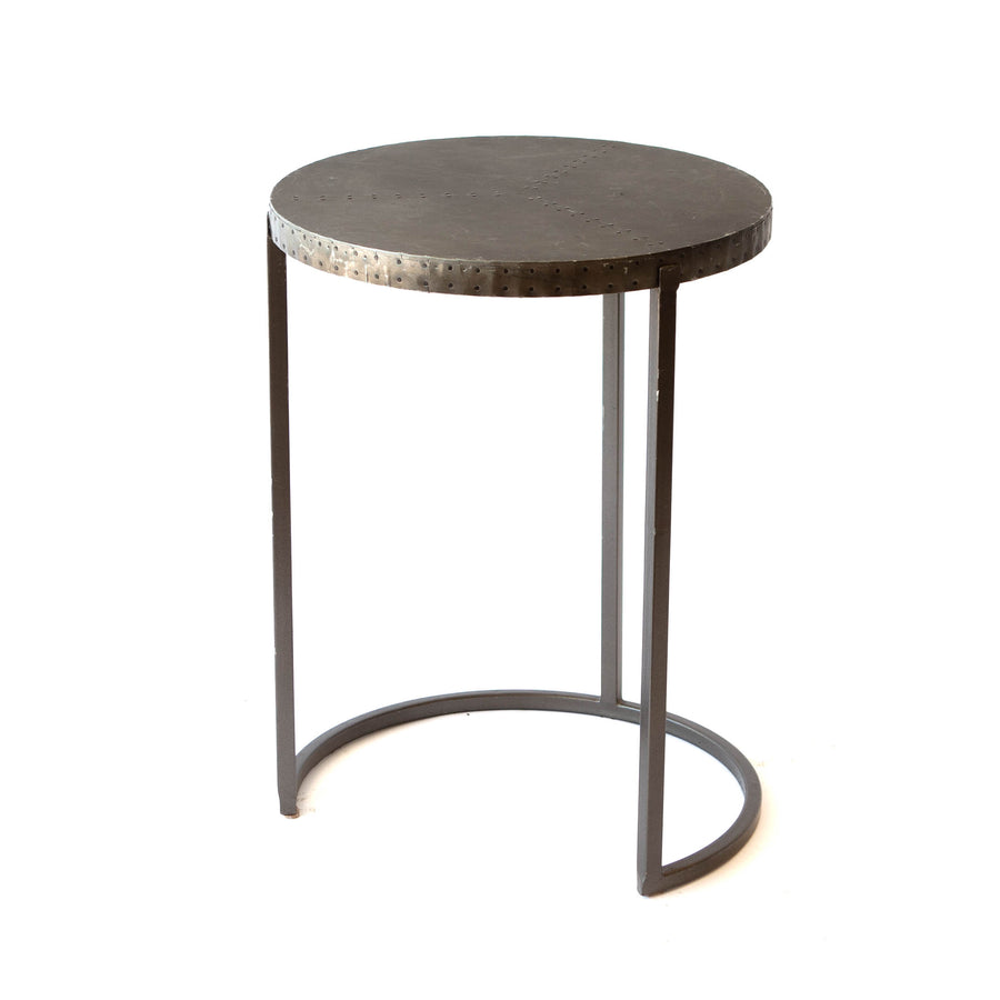 End Table - Nesting Industrial Metal