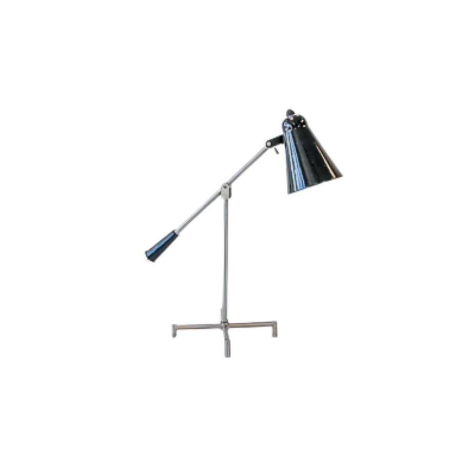 Table Lamp - Black Metal Cone Shaped