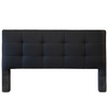 Headboard - King Morocco Tufted Stallion Black
